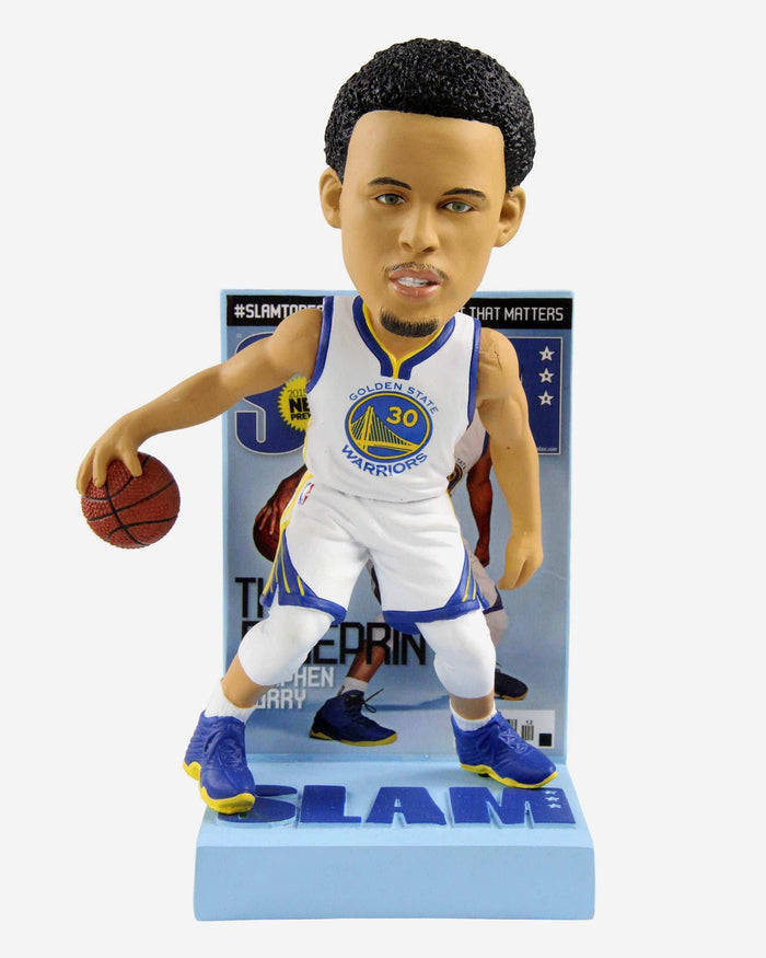 Steph Curry Golden State Warriors Slam Magazine Cover Bobblehead FOCO - FOCO.com