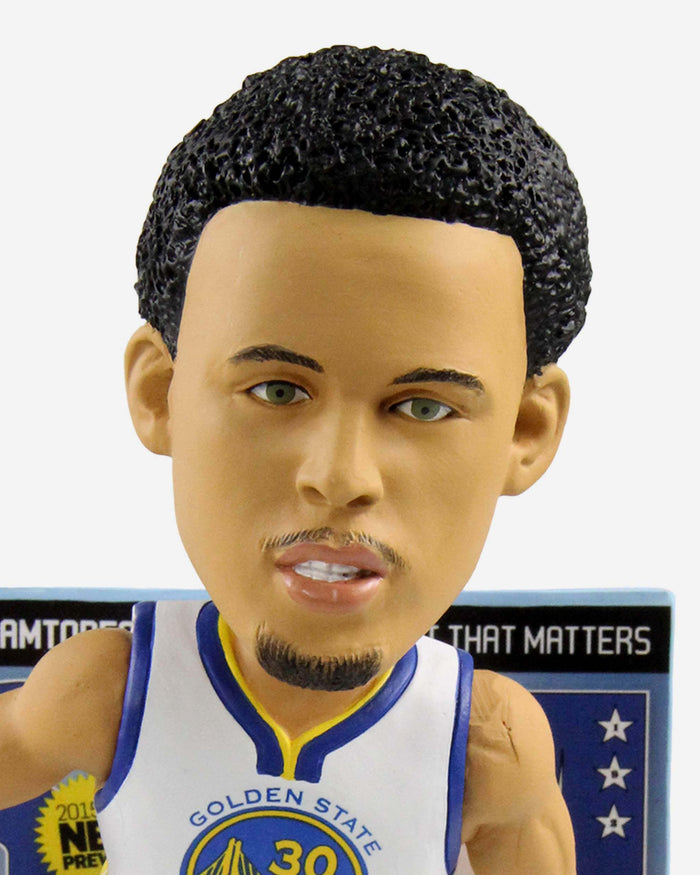 Steph Curry Golden State Warriors Slam Magazine Cover Bobblehead FOCO - FOCO.com