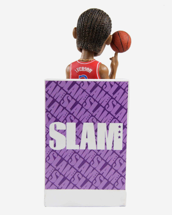 Allen Iverson Philadelphia 76ers Red Jersey Slam Magazine Cover Bobblehead FOCO - FOCO.com