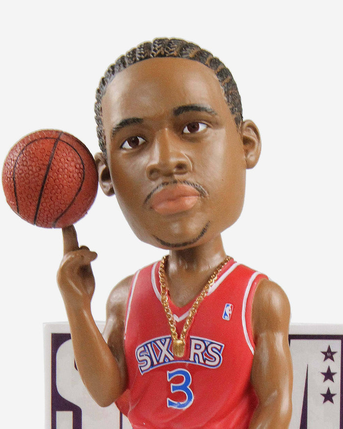 Allen Iverson Philadelphia 76ers Red Jersey Slam Magazine Cover Bobblehead FOCO - FOCO.com