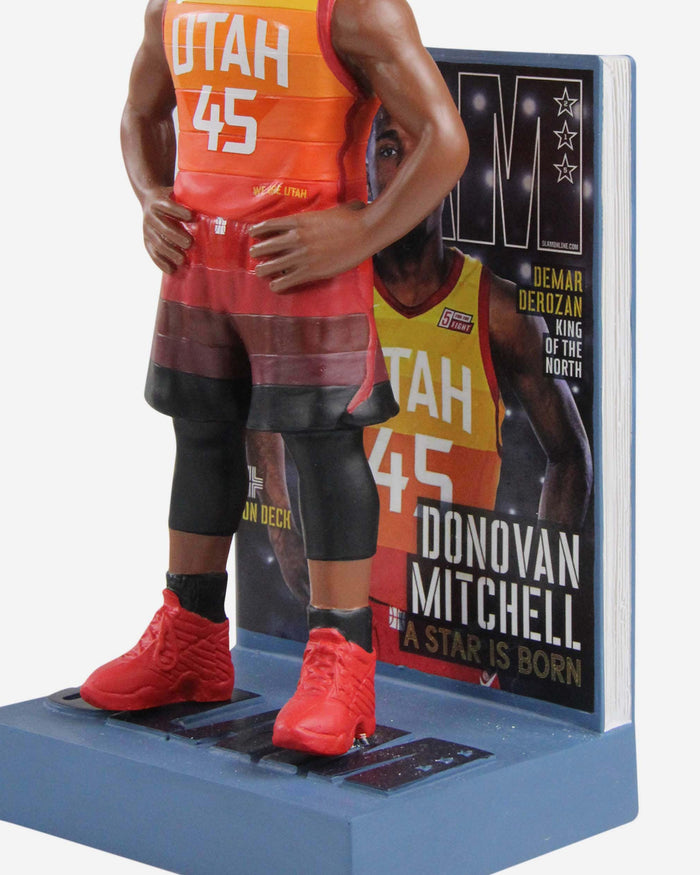 Donovan Mitchell Utah Jazz Slam Magazine Cover Bobblehead FOCO - FOCO.com