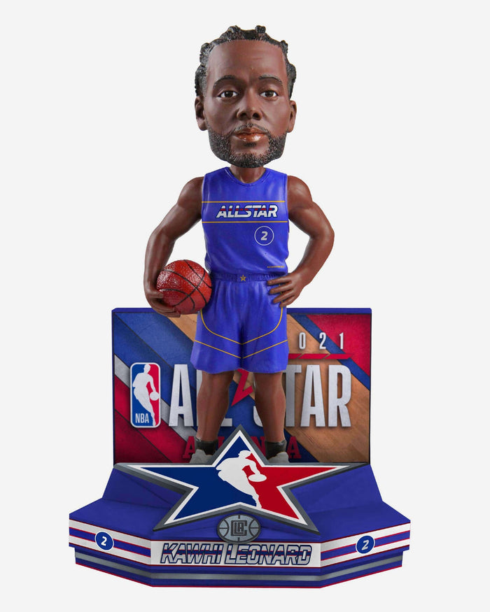 Kawhi Leonard Los Angeles Clippers 2021 All-Star Bobblehead FOCO - FOCO.com