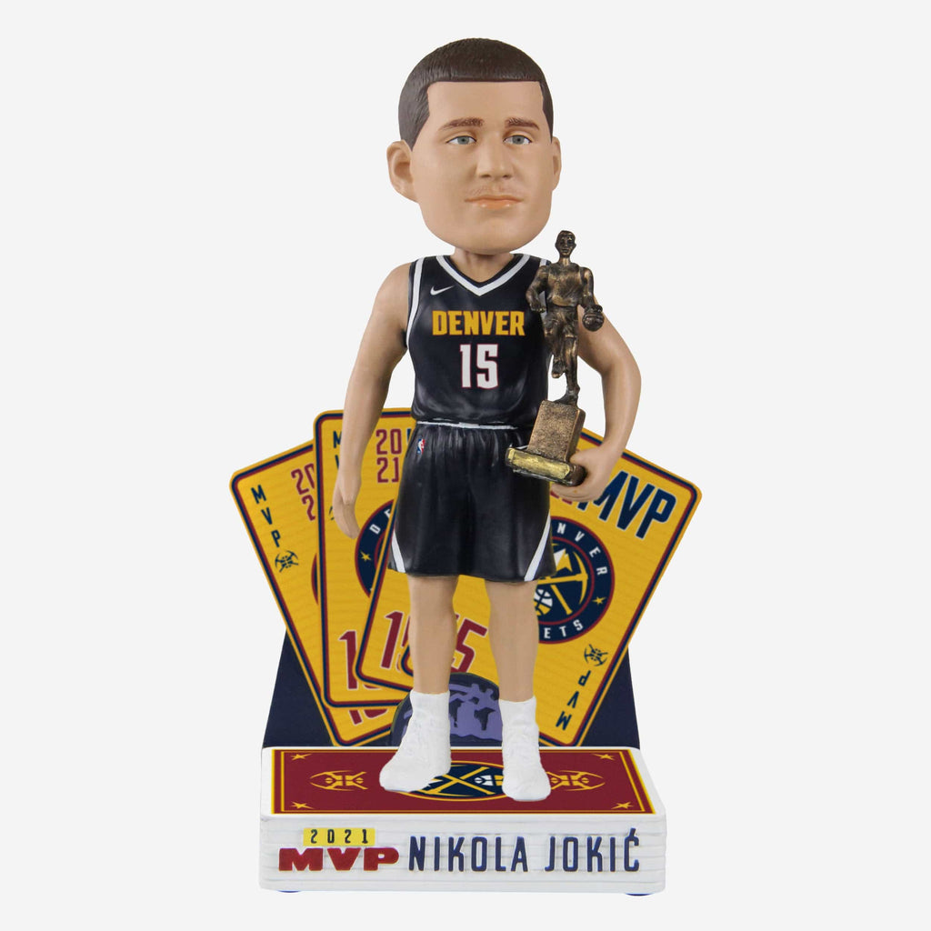 Nikola Jokic Denver Nuggets 2021 NBA MVP Bobblehead FOCO - FOCO.com