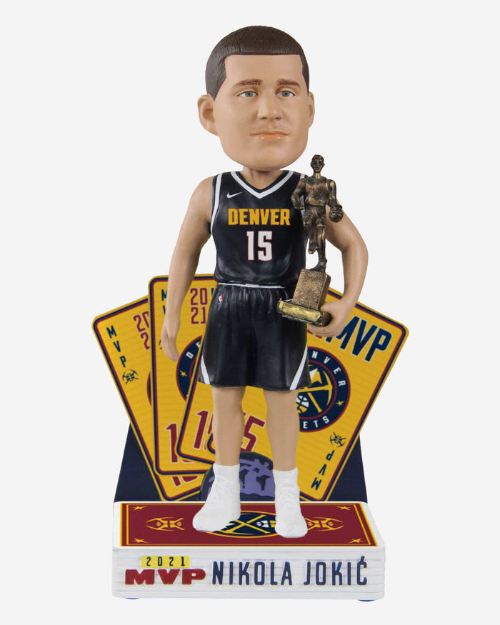 Nikola Jokic Denver Nuggets 2021 NBA MVP Bobblehead FOCO - FOCO.com