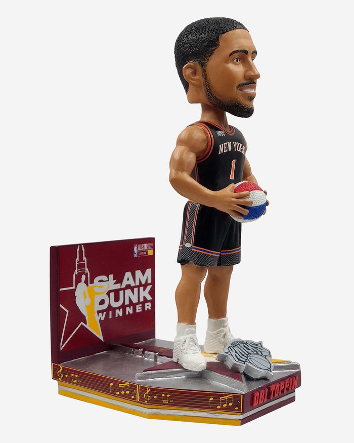 Obi Toppin New York Knicks 2022 NBA All-Star Slam Dunk Champion Bobblehead FOCO - FOCO.com