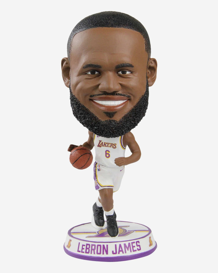 LeBron James Los Angeles Lakers Variant Bighead Bobblehead FOCO - FOCO.com