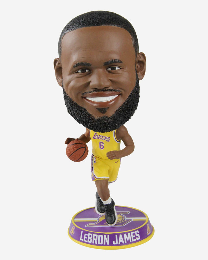 LeBron James Los Angeles Lakers Bighead Bobblehead FOCO - FOCO.com