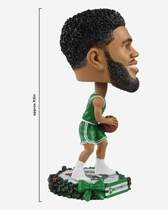 Jayson Tatum Boston Celtics Holiday Wreath Bighead Bobblehead FOCO - FOCO.com