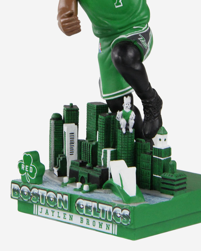 Jaylen Brown Boston Celtics 2022 City Jersey Bobblehead FOCO - FOCO.com