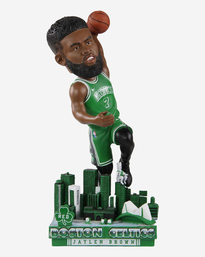 Jaylen Brown Boston Celtics 2022 City Jersey Bobblehead FOCO - FOCO.com