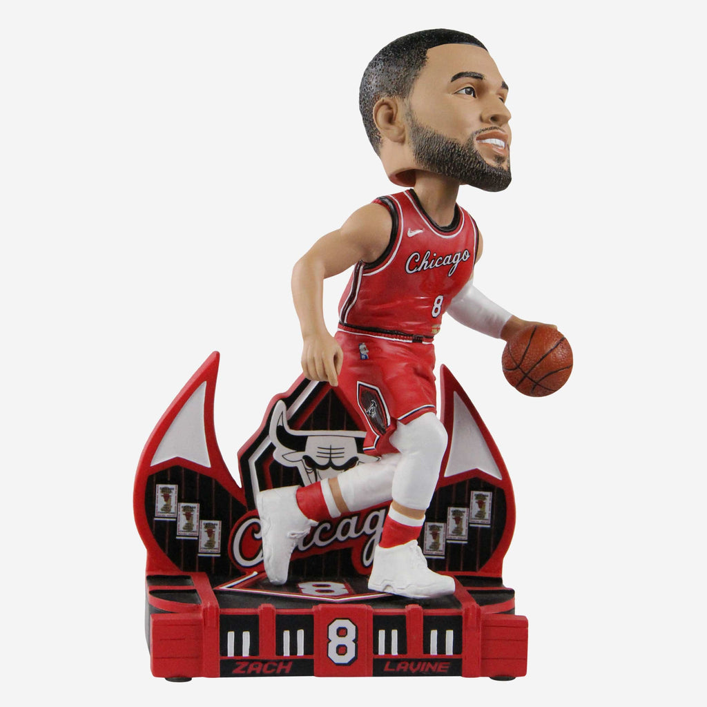 Zach Lavine Chicago Bulls 2022 City Jersey Bobblehead FOCO - FOCO.com