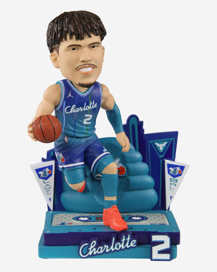 Lamelo Ball Charlotte Hornets 2022 City Jersey Bobblehead FOCO - FOCO.com