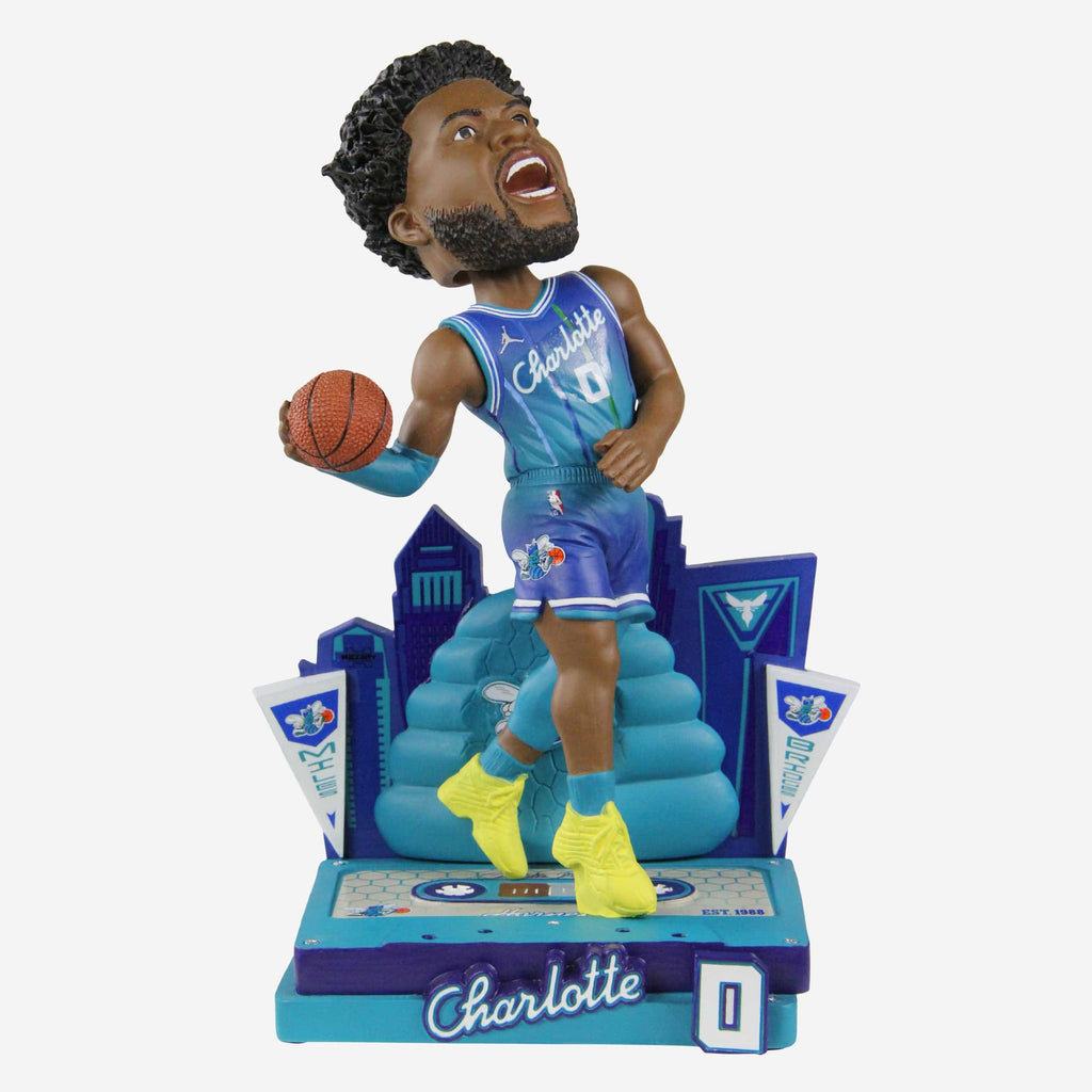 Miles Bridges Charlotte Hornets 2022 City Jersey Bobblehead FOCO - FOCO.com