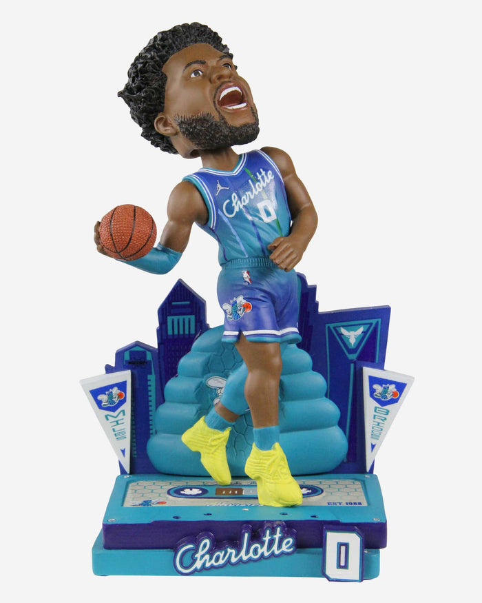 Miles Bridges Charlotte Hornets 2022 City Jersey Bobblehead FOCO - FOCO.com