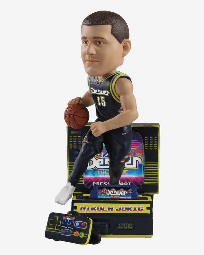 Nikola Jokic Denver Nuggets 2022 City Jersey Bobblehead FOCO - FOCO.com