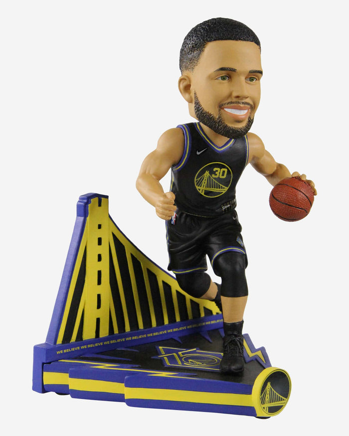 Steph Curry Golden State Warriors 2022 City Jersey Bobblehead FOCO - FOCO.com