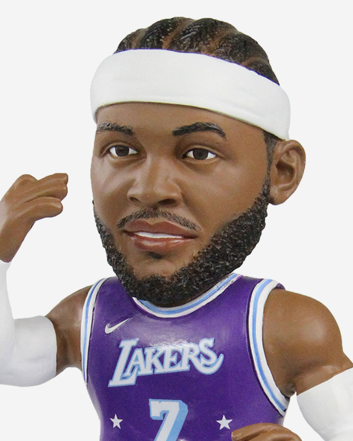 Carmelo Anthony Los Angeles Lakers 2022 City Jersey Bobblehead FOCO - FOCO.com