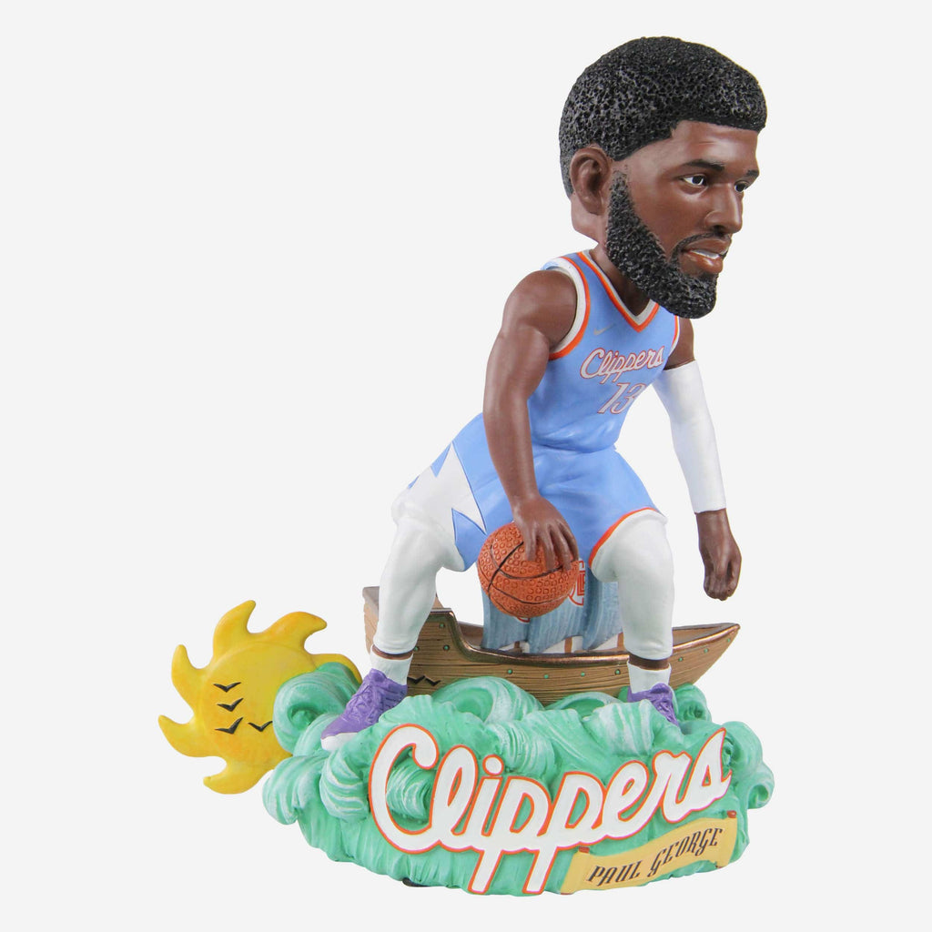 Paul George Los Angeles Clippers 2022 City Jersey Bobblehead FOCO - FOCO.com