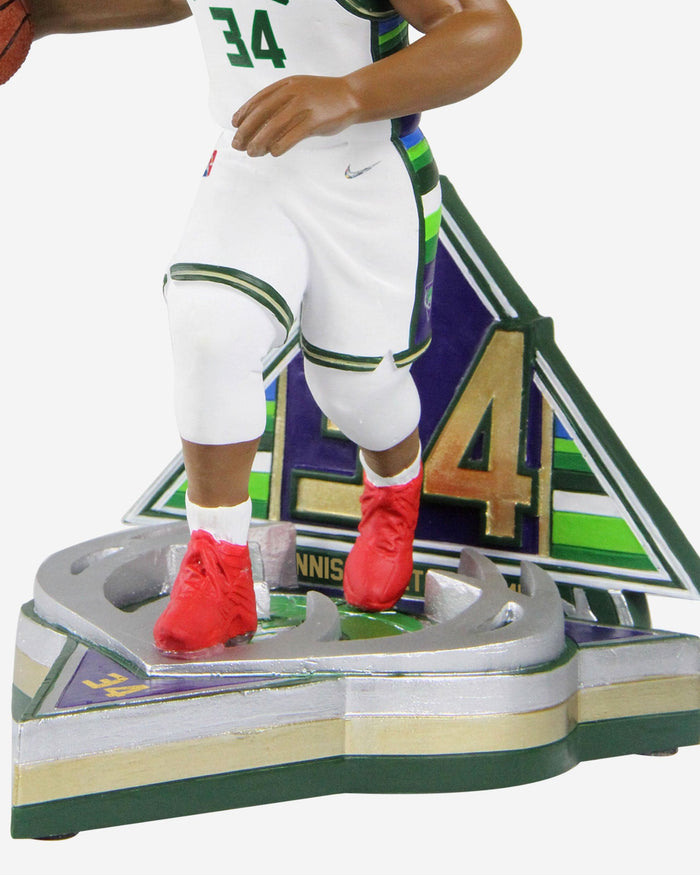 Giannis Antetokounmpo Milwaukee Bucks 2022 City Jersey Bobblehead FOCO - FOCO.com