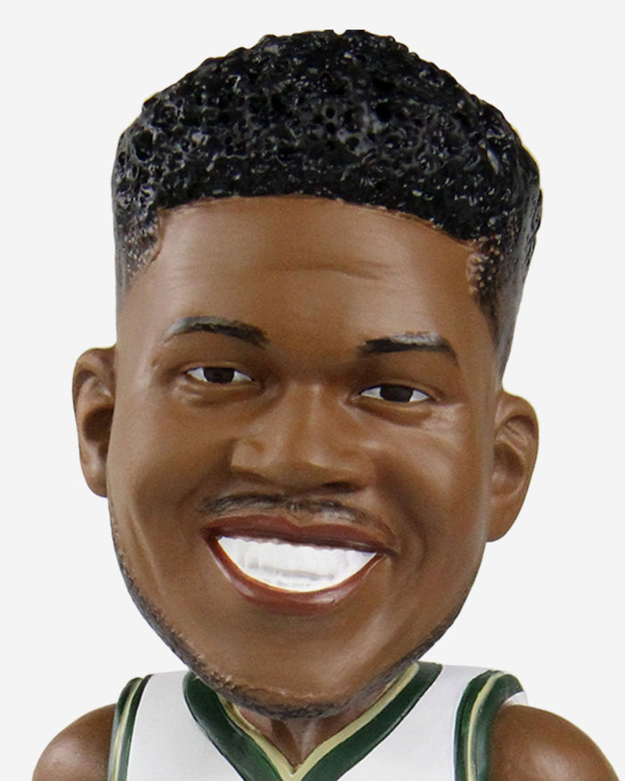 Giannis Antetokounmpo Milwaukee Bucks 2022 City Jersey Bobblehead FOCO - FOCO.com