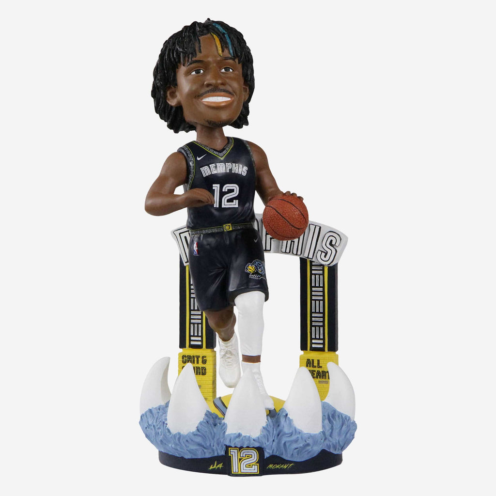 Ja Morant Memphis Grizzlies 2022 City Jersey Bobblehead FOCO - FOCO.com