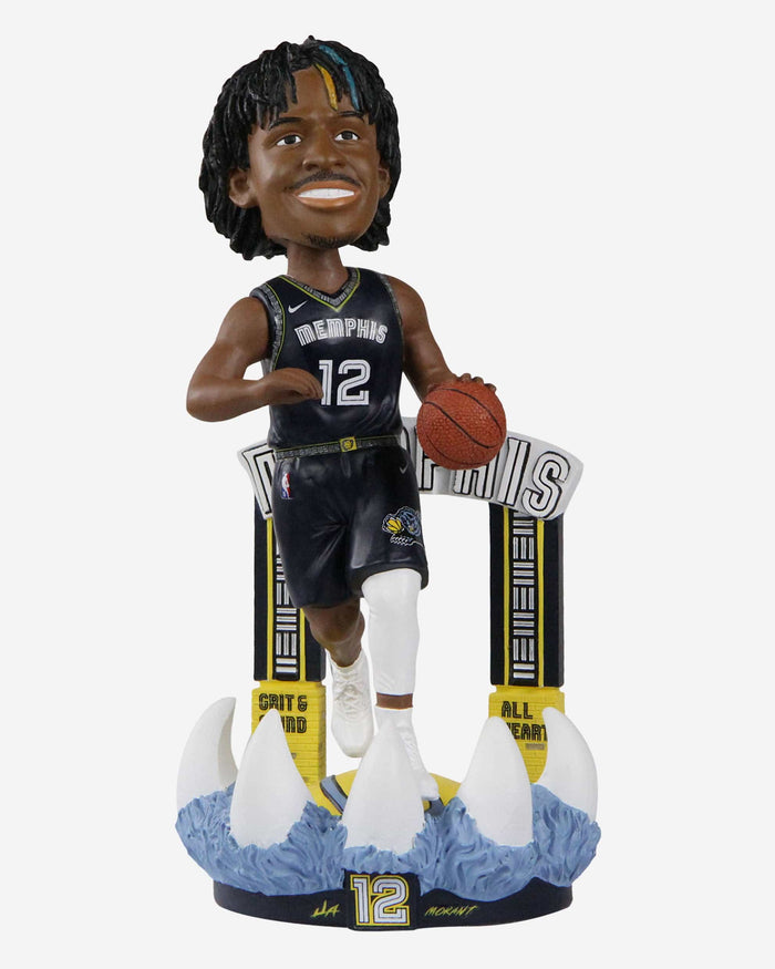 Ja Morant Memphis Grizzlies 2022 City Jersey Bobblehead FOCO - FOCO.com