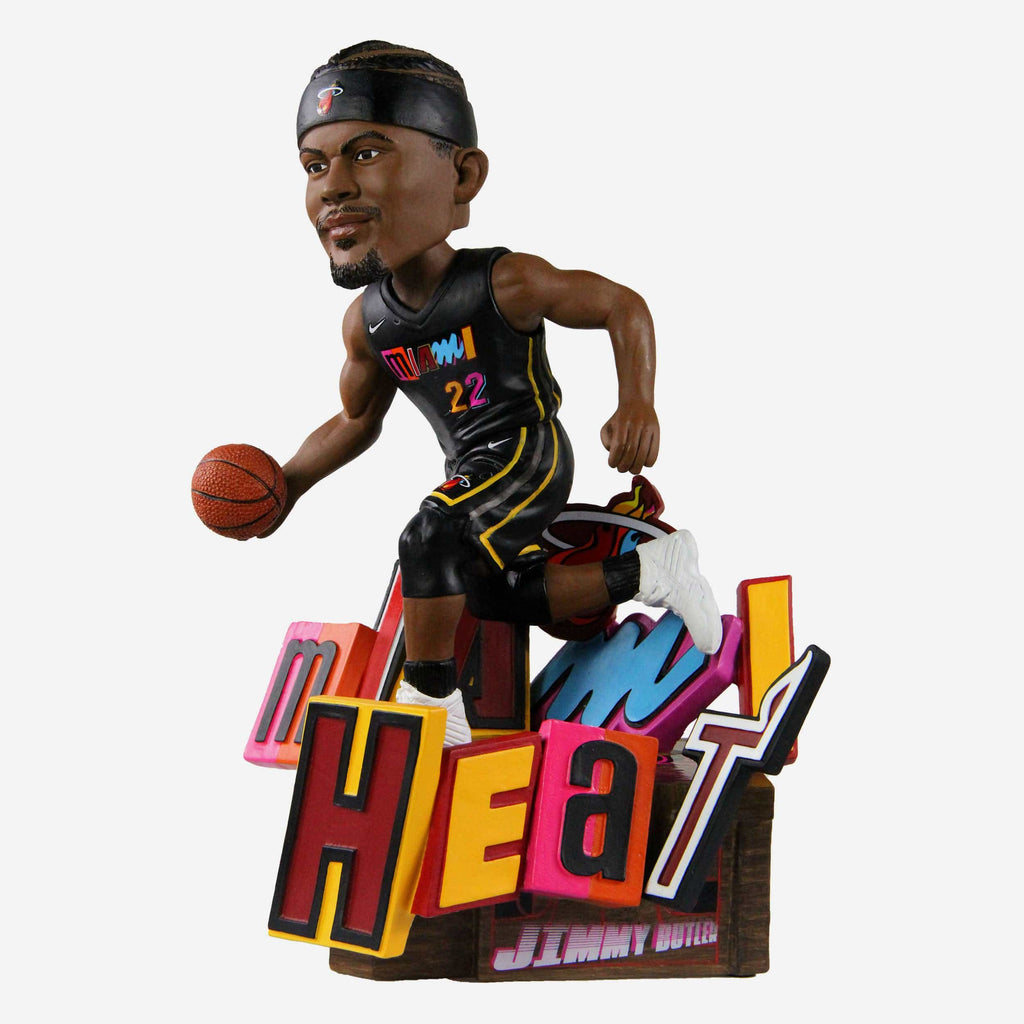 Jimmy Butler Miami Heat 2022 City Jersey Bobblehead FOCO - FOCO.com