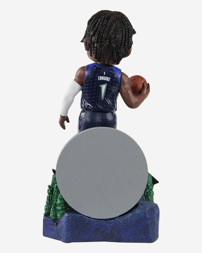 Anthony Edwards Minnesota Timberwolves 2022 City Jersey Bobblehead FOCO - FOCO.com