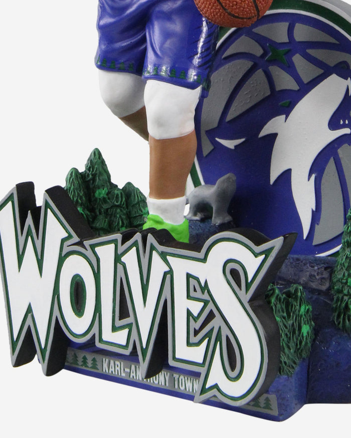 Karl-Anthony Towns Minnesota Timberwolves 2022 City Jersey Bobblehead FOCO - FOCO.com