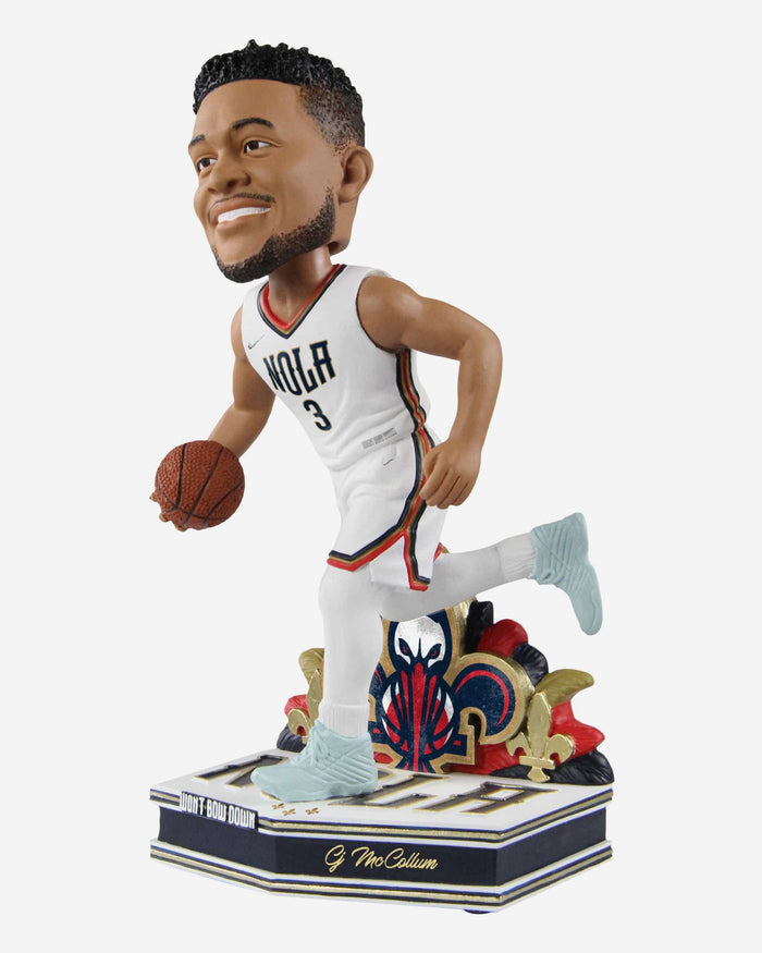 CJ McCollum New Orleans Pelicans 2022 City Jersey Bobblehead FOCO - FOCO.com