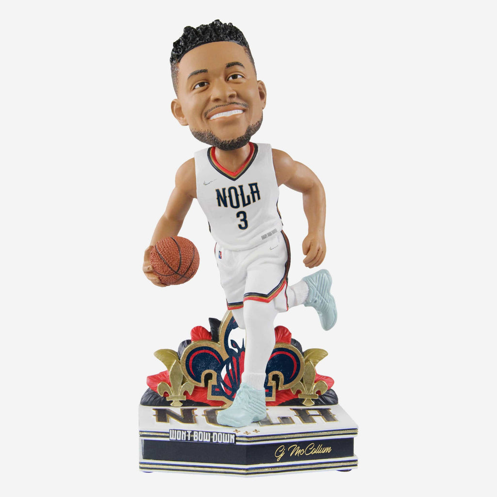 CJ McCollum New Orleans Pelicans 2022 City Jersey Bobblehead FOCO - FOCO.com