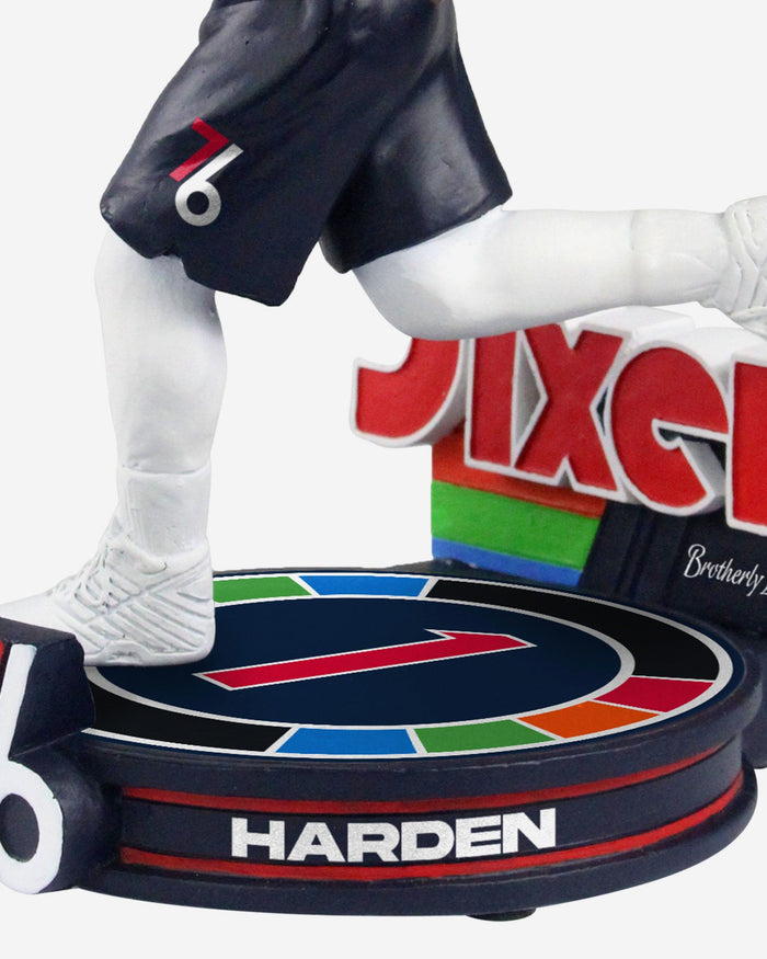 James Harden Philadelphia 76ers 2022 City Jersey Bobblehead FOCO - FOCO.com