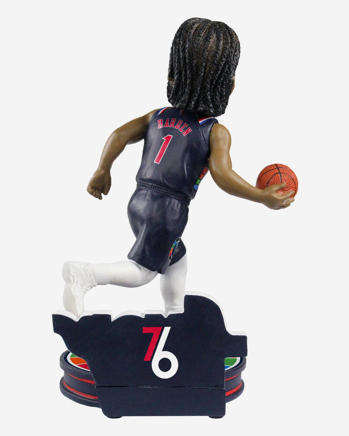 James Harden Philadelphia 76ers 2022 City Jersey Bobblehead FOCO - FOCO.com