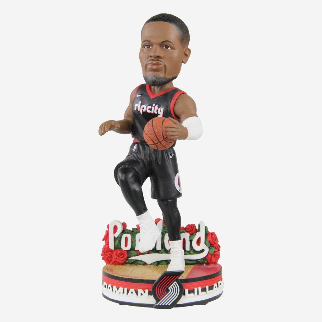 Damian Lillard Portland Trail Blazers 2022 City Jersey Bobblehead FOCO - FOCO.com