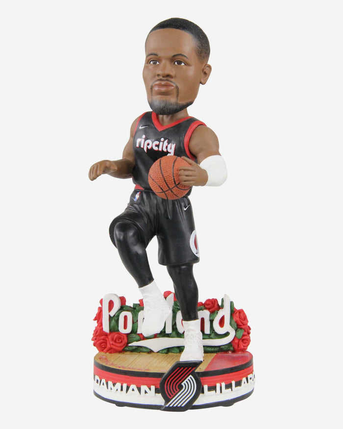 Damian Lillard Portland Trail Blazers 2022 City Jersey Bobblehead FOCO - FOCO.com