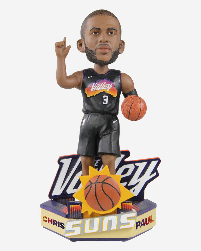 Chris Paul Phoenix Suns 2022 City Jersey Bobblehead FOCO - FOCO.com