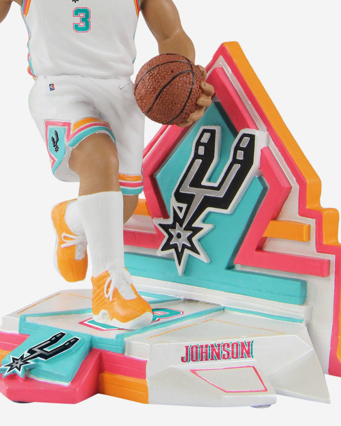 Keldon Johnson San Antonio Spurs 2022 City Jersey Bobblehead FOCO - FOCO.com