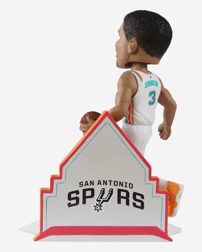 Keldon Johnson San Antonio Spurs 2022 City Jersey Bobblehead FOCO - FOCO.com