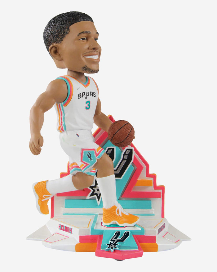 Keldon Johnson San Antonio Spurs 2022 City Jersey Bobblehead FOCO - FOCO.com