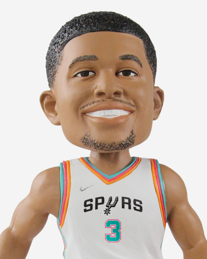 Keldon Johnson San Antonio Spurs 2022 City Jersey Bobblehead FOCO - FOCO.com