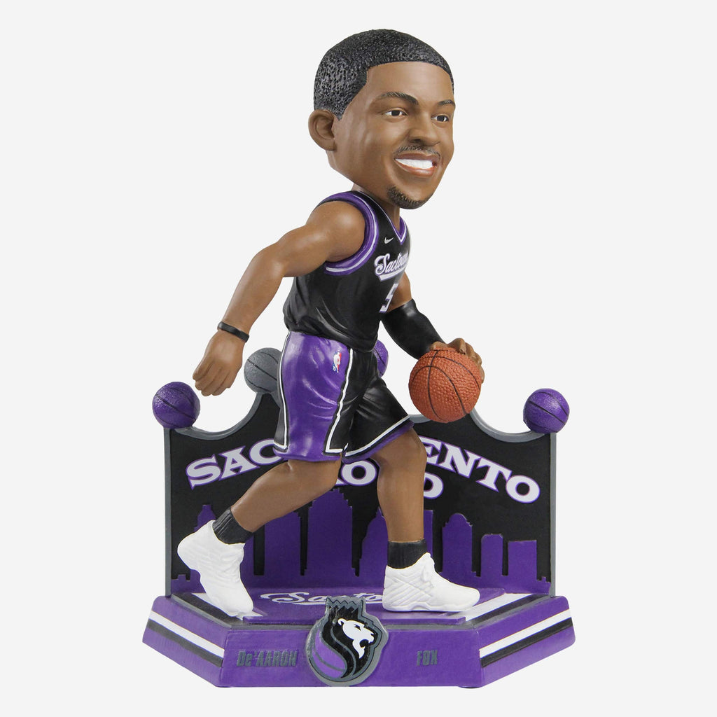 De'Aaron Fox Sacramento Kings 2022 City Jersey Bobblehead FOCO - FOCO.com