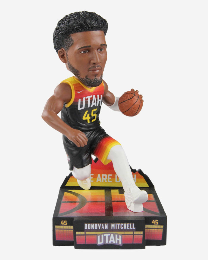 Donovan Mitchell Utah Jazz 2022 City Jersey Bobblehead FOCO - FOCO.com