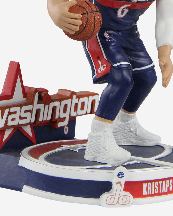 Kristaps Porzingis Washington Wizards 2022 City Jersey Bobblehead FOCO - FOCO.com