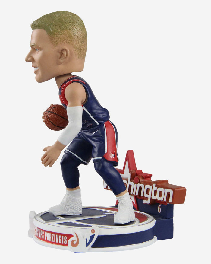 Kristaps Porzingis Washington Wizards 2022 City Jersey Bobblehead FOCO - FOCO.com