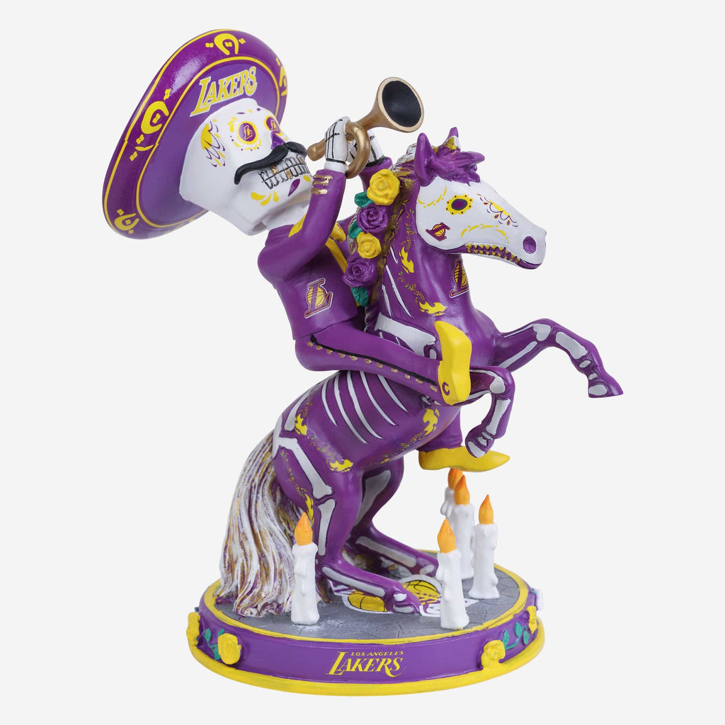 Los Angeles Lakers Calavera Bobblehead FOCO - FOCO.com