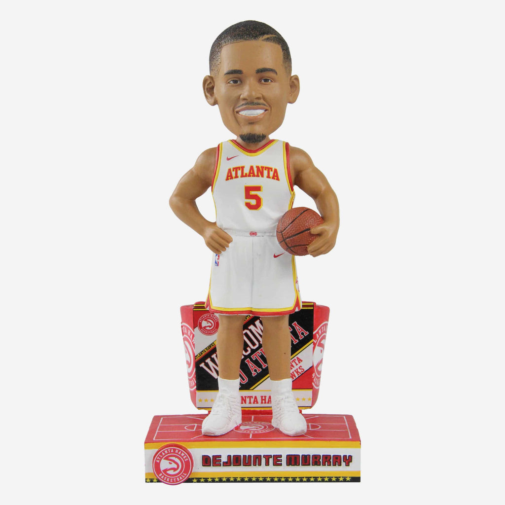 Dejounte Murray Atlanta Hawks Next Stop Bobblehead FOCO - FOCO.com