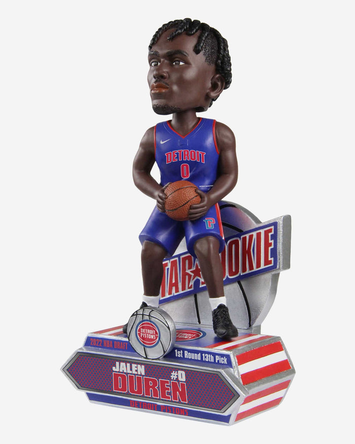 Jalen Duren Detroit Pistons 2022 Rookie Series Bobblehead FOCO - FOCO.com