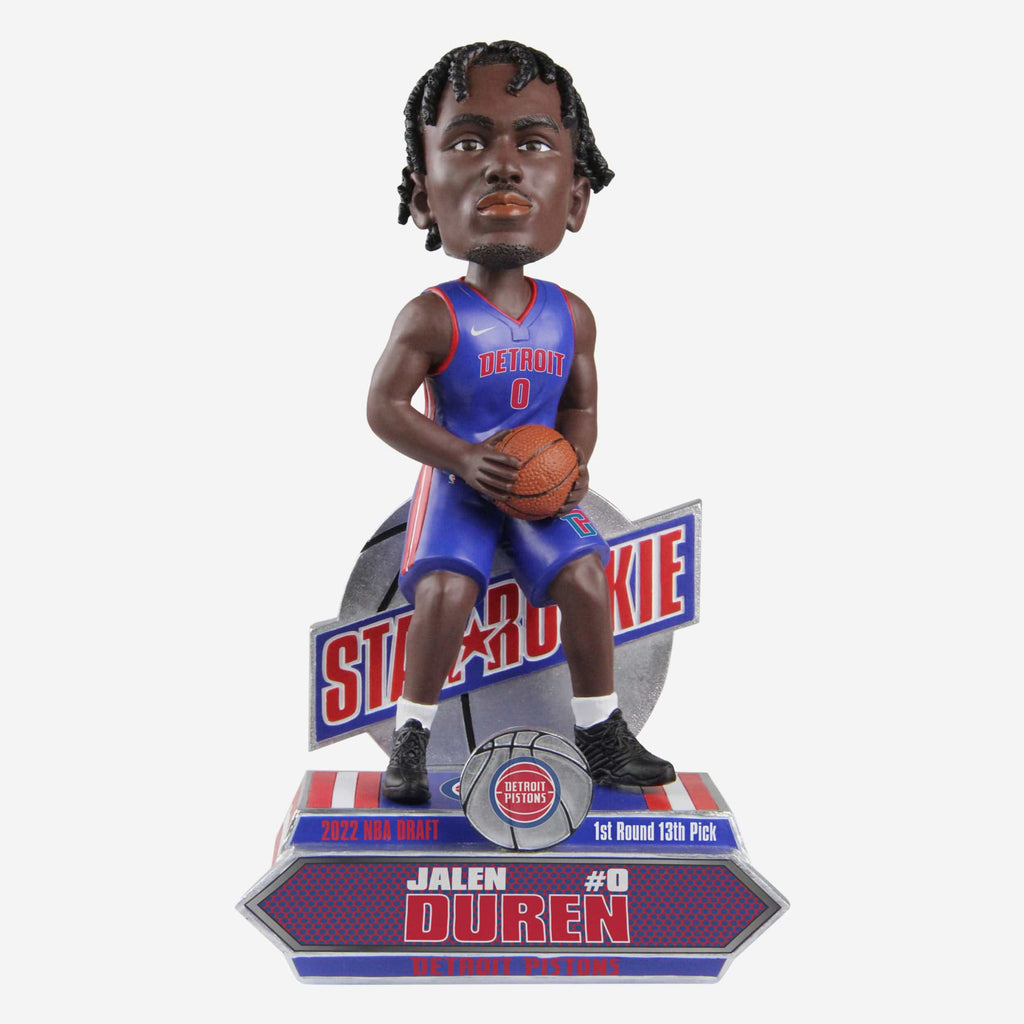 Jalen Duren Detroit Pistons 2022 Rookie Series Bobblehead FOCO - FOCO.com