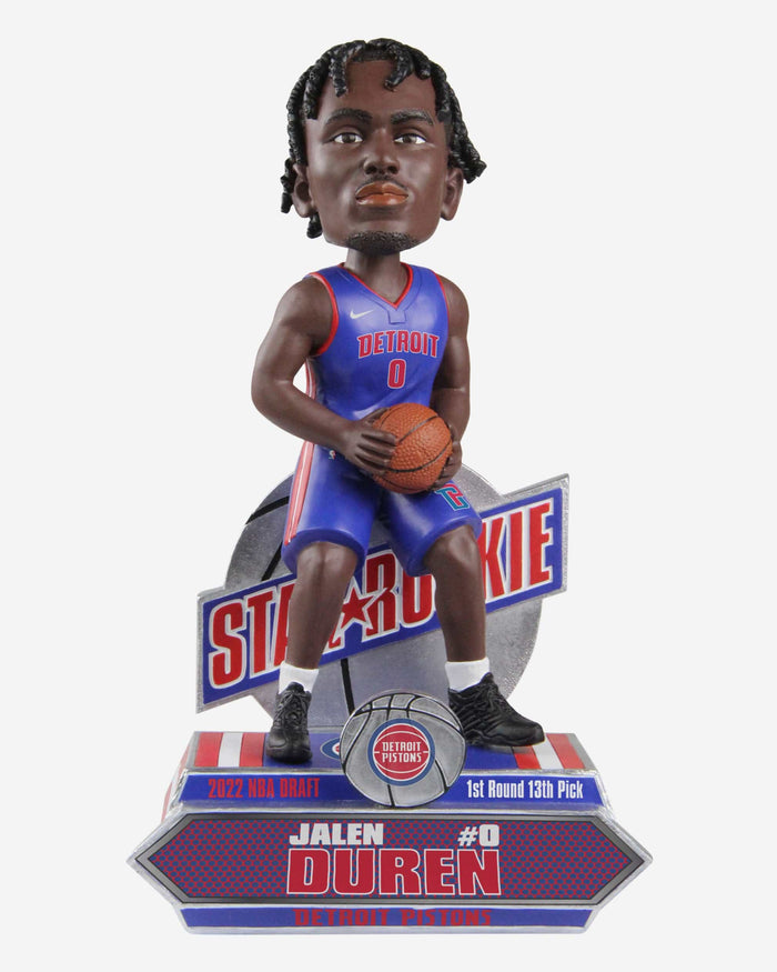 Jalen Duren Detroit Pistons 2022 Rookie Series Bobblehead FOCO - FOCO.com