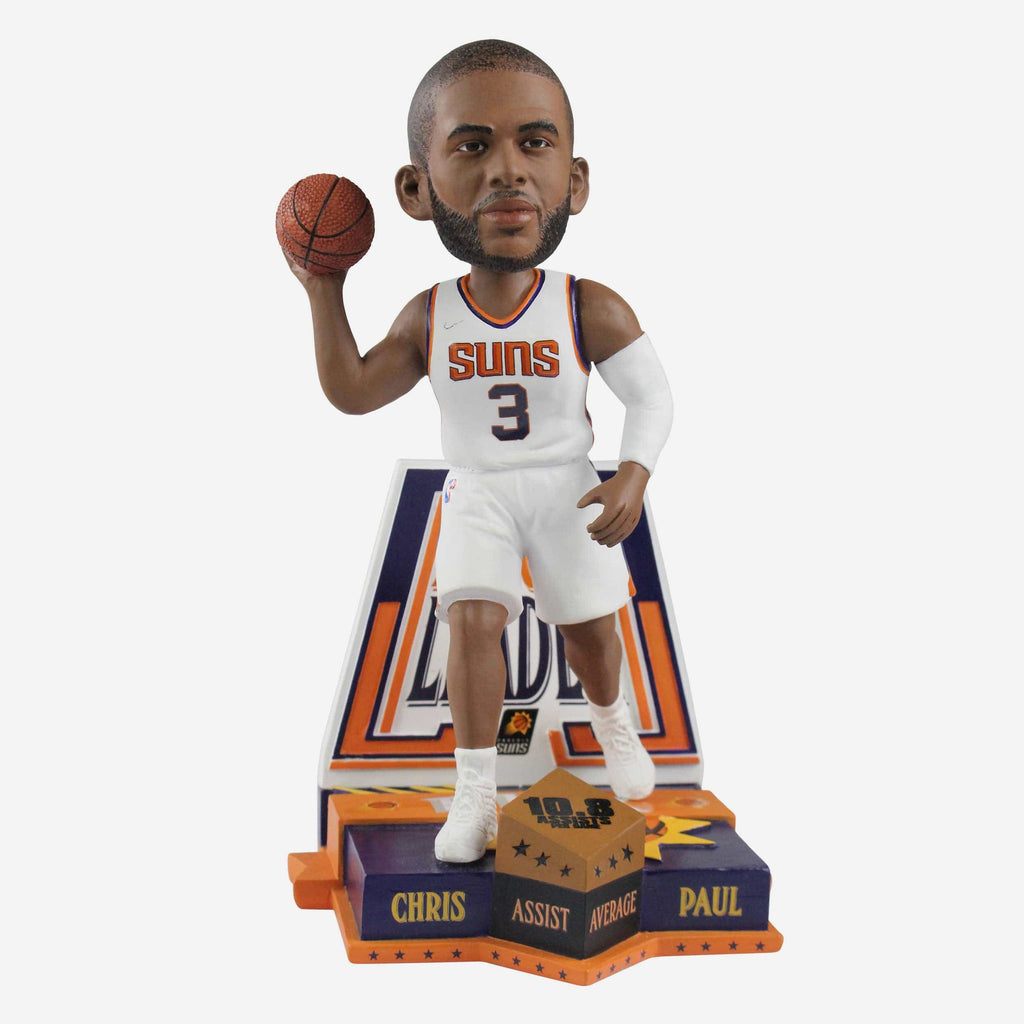 Chris Paul Phoenix Suns 2022 Assists Per Game Leader Bobblehead FOCO - FOCO.com